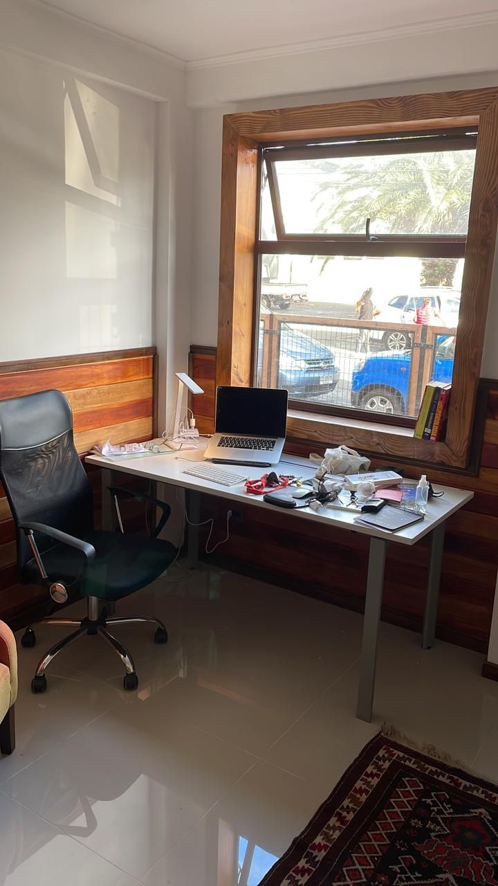 Escritorio de la consulta