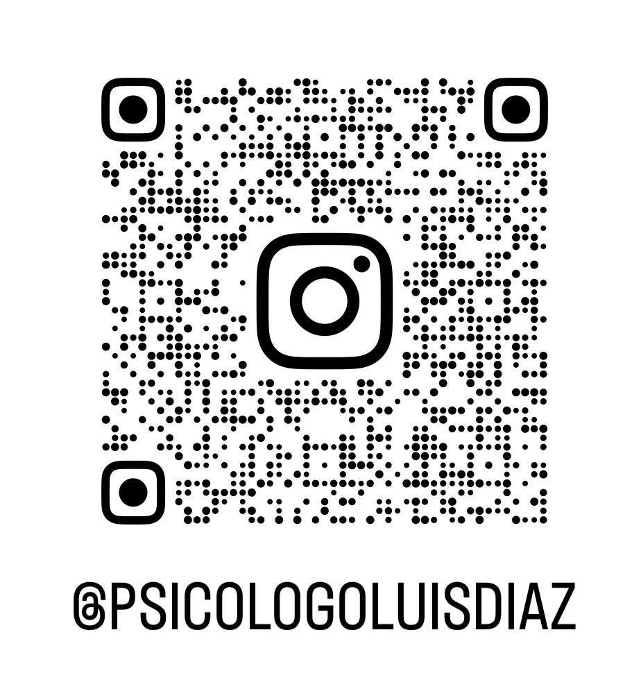 QR Instagram @psicologoluisdiaz